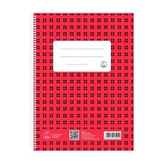   Spirálfüzet, A5, kockás, 80 lap, FŰZFŐI "Novum"