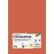 Dekorkarton, A4, 300 g, 50 lap, FOLIA, narancs