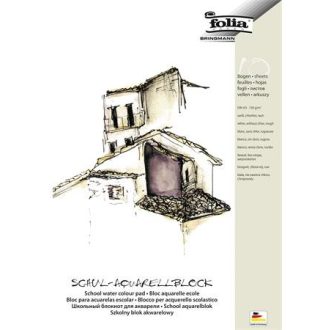 Akvarell tömb, A3, 150 g, 10 lap, durva, FOLIA