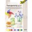 Transzparens papír, A4, 115 g, 10 lap, FOLIA, vegyes színek