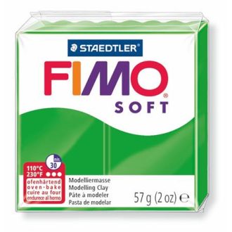   Gyurma, 57 g, égethető, FIMO "Soft", trópusi zöld