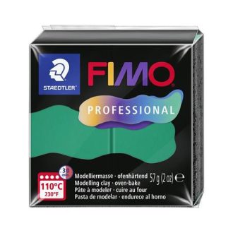   Gyurma, 57 g, égethető, FIMO "Professional", zöld