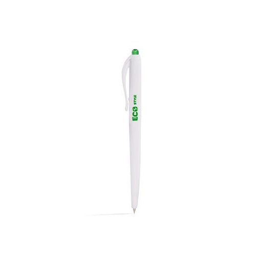 Golyóstoll, 0,25 mm, nyomógombos, FLEXOFFICE "FO-029 Eco Style", kék