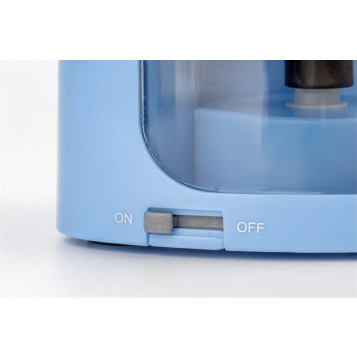 Hegyező, elemes, asztali, FLEXOFFICE "Flexio", kék