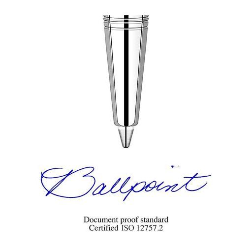 Golyóstoll, 0,7 mm, nyomógombos, fekete színű klip, matt fekete tolltest, PARKER, "Royal Jotter XL", kék