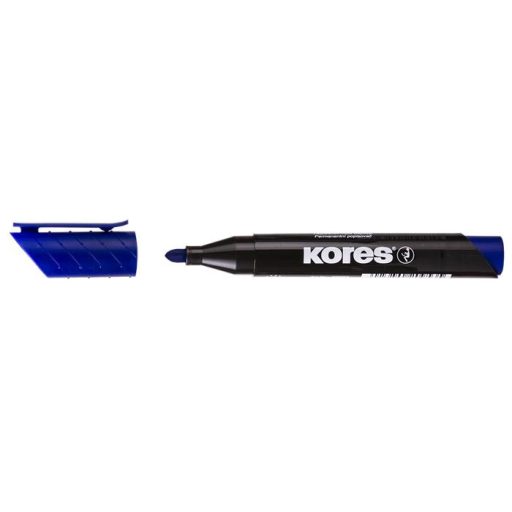 Alkoholos marker, 3-5 mm, kúpos, KORES "K-Marker XP1", kék