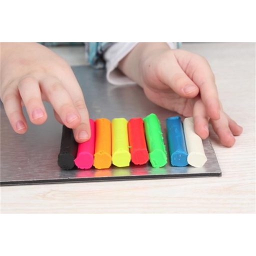 Gyurma, 200 g, 10 pasztell szín, KORES "PLASTILINA"