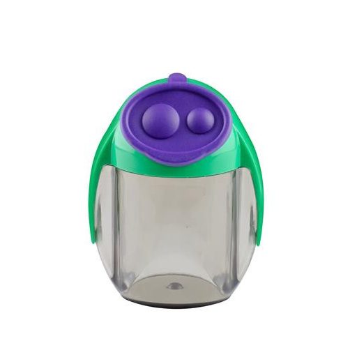 Hegyező, kétlyukú, tartályos, KORES "Migoo", vegyes szín