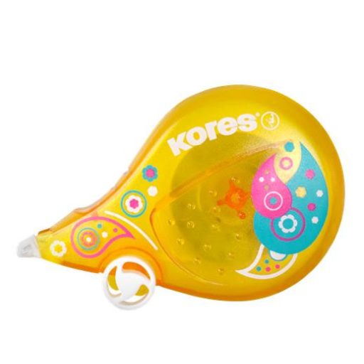 Hibajavító roller, 4,2 mm x 8 m, KORES "Fantasy Scooter, Paisley", vegyes színek