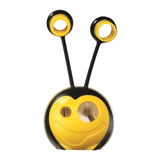 Hegyező, kétlyukú, tartályos, MAPED "Croc Croc", méhecske