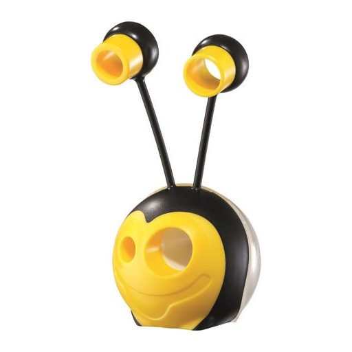 Hegyező, kétlyukú, tartályos, MAPED "Croc Croc", méhecske