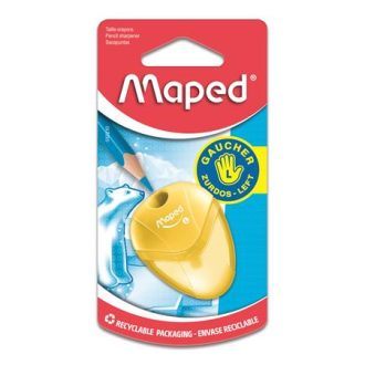   Hegyező, egylyukú, tartályos, balkezes, MAPED "I-Gloo", vegyes színek