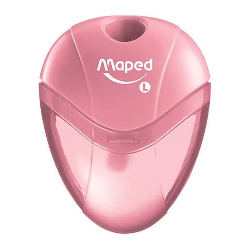 Hegyező, egylyukú, tartályos, balkezes, MAPED "I-Gloo", vegyes színek