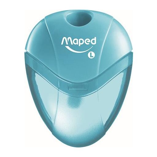 Hegyező, egylyukú, tartályos, balkezes, MAPED "I-Gloo", vegyes színek