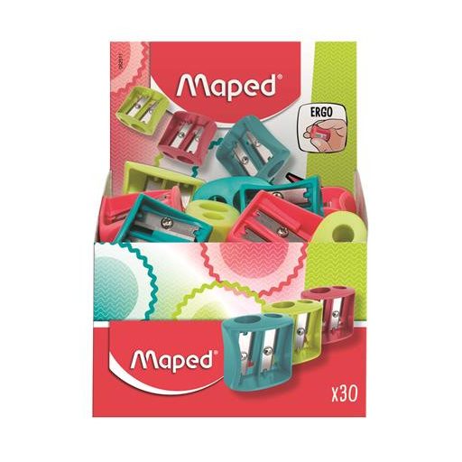 Hegyező display, kétlyukú, MAPED "Vivo" vegyes színek