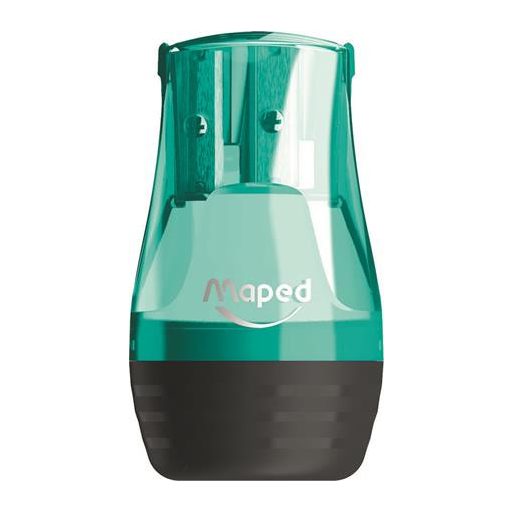 Hegyező, kétlyukú, tartályos, MAPED "Tonic", vegyes színek