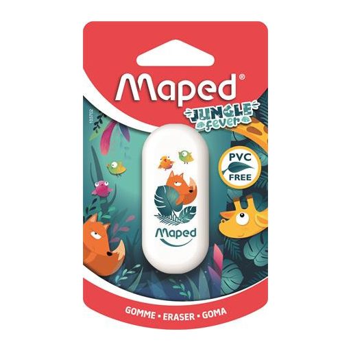 Radír, MAPED "Jungle Fever", vegyes minta