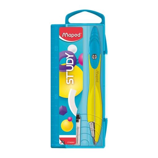 Körző, heggyel, MAPED "Study Pop", vegyes színek