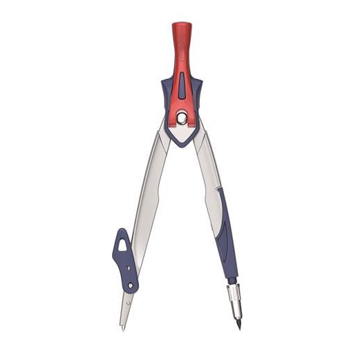 Körző készlet, rögzíthető lábakkal, 5 darabos, MAPED "Stop System"