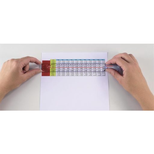 Olvasó nagyító, 25 cm, tokkal, MAPED "Kidy Learn"