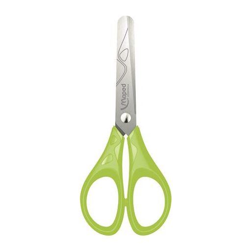 Olló display, iskolai, 13 cm, MAPED "Essentials Pulse", vegyes színek