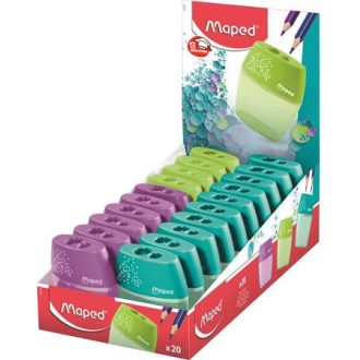   Hegyező display, kétlyukú, tartályos, MAPED "Shaker", vegyes színek