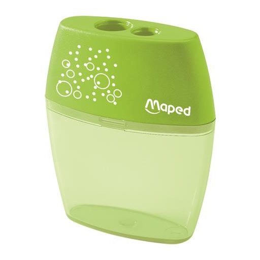 Hegyező display, kétlyukú, tartályos, MAPED "Shaker", vegyes színek