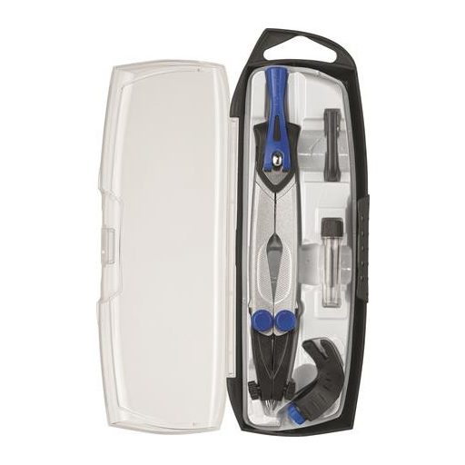 Körző készlet, 4 darabos, MAPED "Technic Compact"