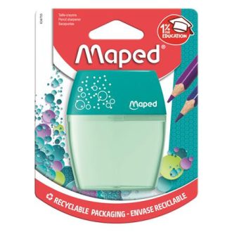   Hegyező, kétlyukú, tartályos, MAPED "Shaker", vegyes színek