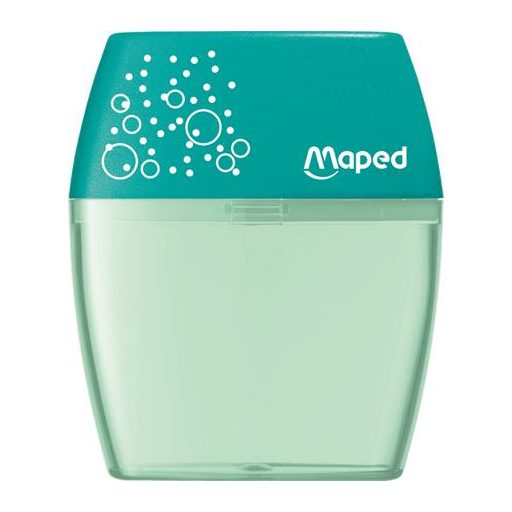 Hegyező, kétlyukú, tartályos, MAPED "Shaker", vegyes színek