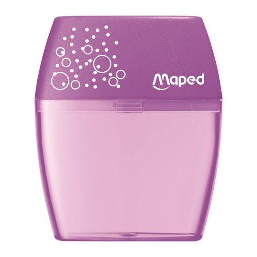 Hegyező, kétlyukú, tartályos, MAPED "Shaker", vegyes színek