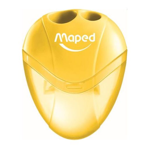 Hegyező, kétlyukú, tartályos, MAPED "I-Gloo", vegyes színek