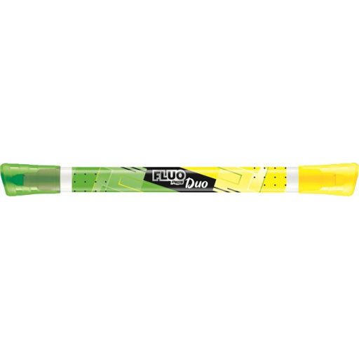 Szövegkiemelő készlet, 1-5 mm, kétvégű, MAPED "Fluo Peps Duo", vegyes színek