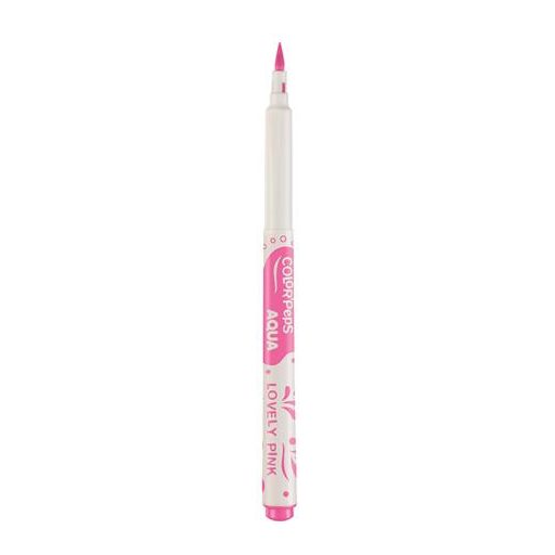 Akvarell filctoll készlet, 3,6 mm, ecsettel, MAPED "Color'Peps Aqua", 10 különböző szín