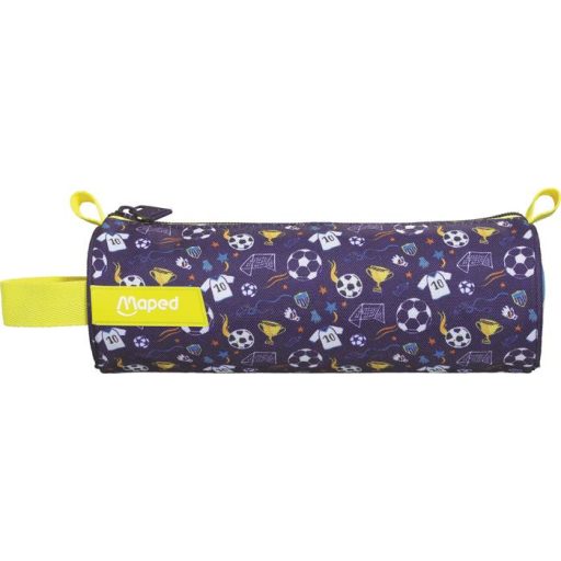 Tolltartó, henger alakú, cipzáras, MAPED, foci