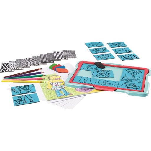 Rajztábla, textúrák, MAPED CREATIV, "Textur'Art", divat