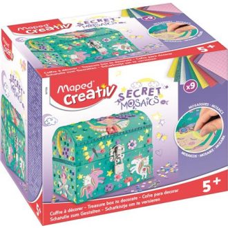   Mozaikos titkos kincsesláda, MAPED CREATIV "Secret Mosaics"