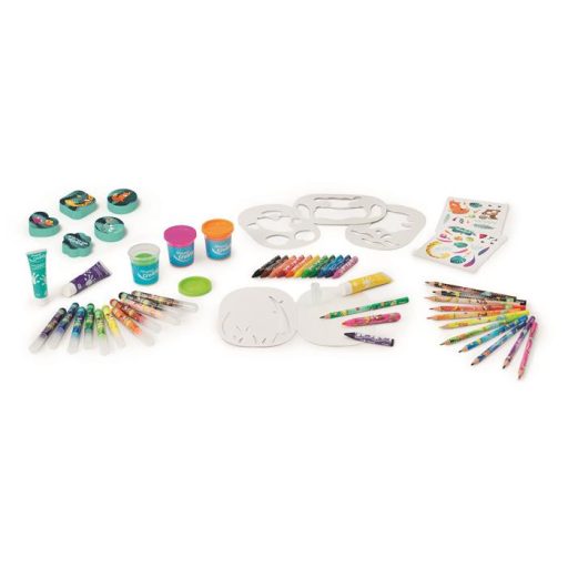 Kreatív bőrönd, kiegészítőkkel, 50 darabos, MAPED CREATIV "Jungle Fever"