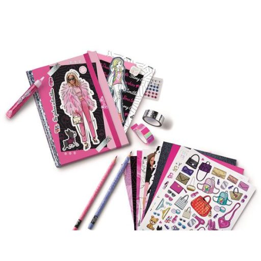 Kreatív scrapbooking készlet, 50 darabos, MAPED CREATIV "Scrapbooking Set - Barbie"