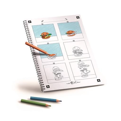 Animációkészítő készlet applikációval, Pop, MAPED CREATIV "Animaker Flash"