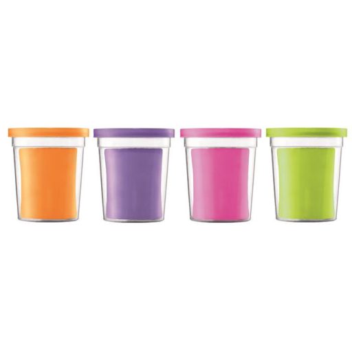 Gyurma készlet, 4x114 g, MAPED CREATIV "Pat Dough Fancy", vegyes színek