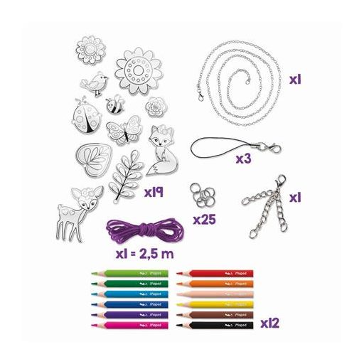 Mágikus ékszerkészítő készlet, MAPED CREATIV "Imagin' Style"