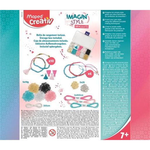 Karkötő készítő készlet, MAPED CREATIV "Imagin' Style"