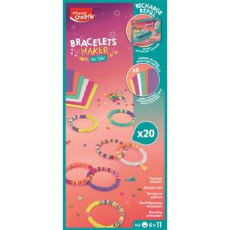   Karkötő készítő készlet utántöltő, MAPED CREATIV "Heishi"