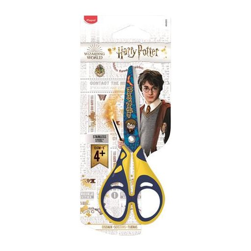 Olló, iskolai, 13 cm, MAPED "Harry Potter Kids"