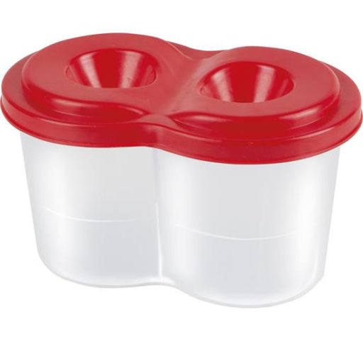 Ecsettál, fedéllel, PANTAPLAST "Duo"