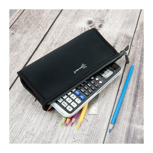 Tolltartó, cipzáras, antibakteriális, RAPESCO, fekete