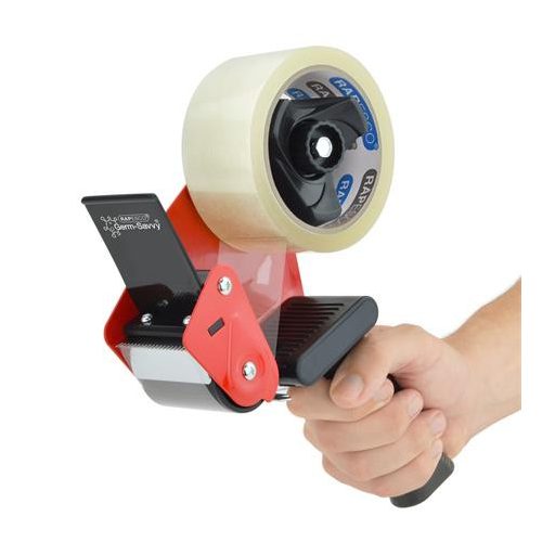 Csomagzáró gép, RAPESCO "Germ-Savvy® 960", áttetsző csomagolószalaggal