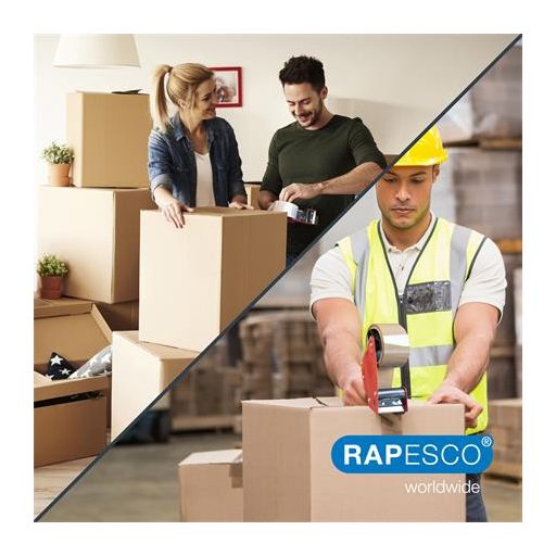 Csomagzáró gép, RAPESCO "Germ-Savvy® 960", áttetsző csomagolószalaggal