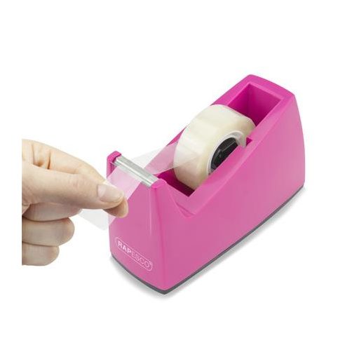 Ragasztószalag, 19 mm x 33 m, RAPESCO, 10 db,  áttetsző